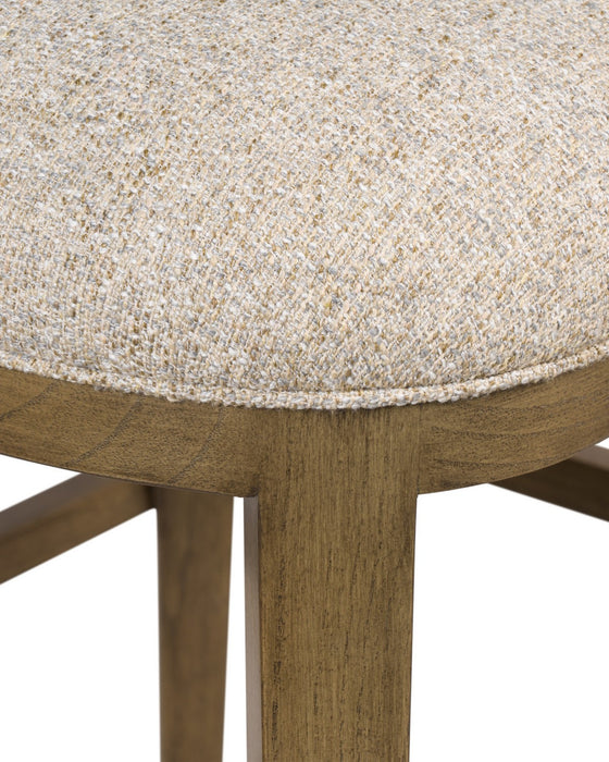Currey and Company - 7000-1142 - Bar Stool - Vario - Chanterelle / Satin Brass