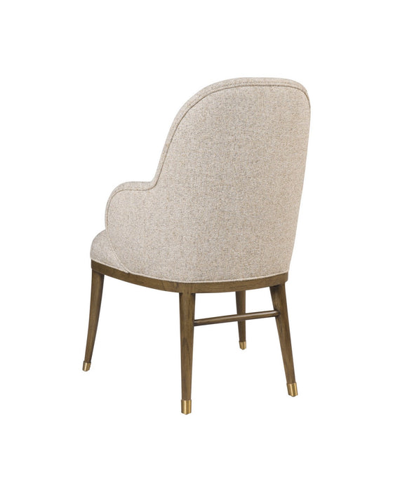Currey and Company - 7000-1152 - Chair - Vario - Chanterelle / Satin Brass