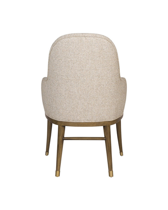 Currey and Company - 7000-1152 - Chair - Vario - Chanterelle / Satin Brass