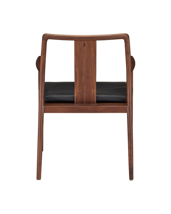 Currey and Company - 7000-1242 - Chair - Ming Wedding - Natural / Black
