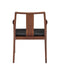 Currey and Company - 7000-1242 - Chair - Ming Wedding - Natural / Black
