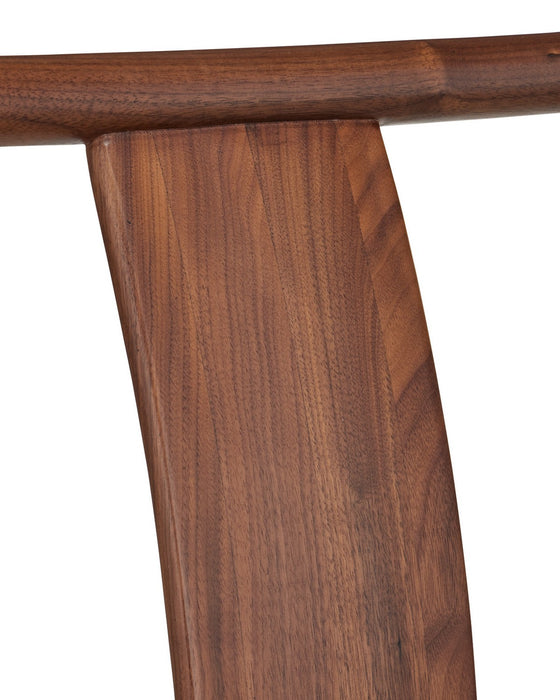 Currey and Company - 7000-1242 - Chair - Ming Wedding - Natural / Black