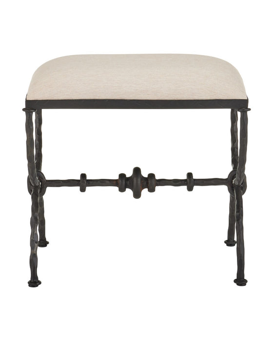 Currey and Company - 7000-1252 - Ottoman - Agora - Bronze