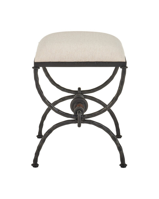 Currey and Company - 7000-1252 - Ottoman - Agora - Bronze