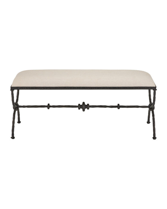 Currey and Company - 7000-1262 - Bench - Agora - Bronze