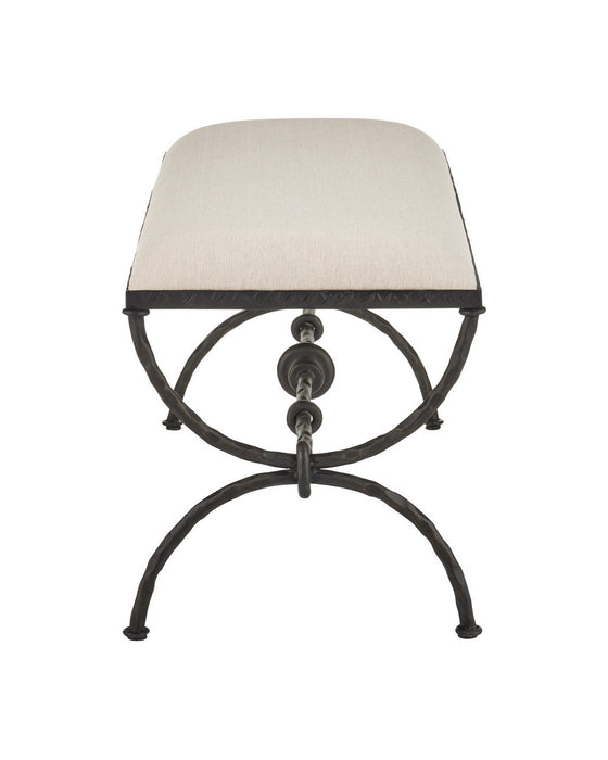 Currey and Company - 7000-1262 - Bench - Agora - Bronze