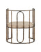Currey and Company - 7000-1282 - Chair - Euclid - Antique Bronze