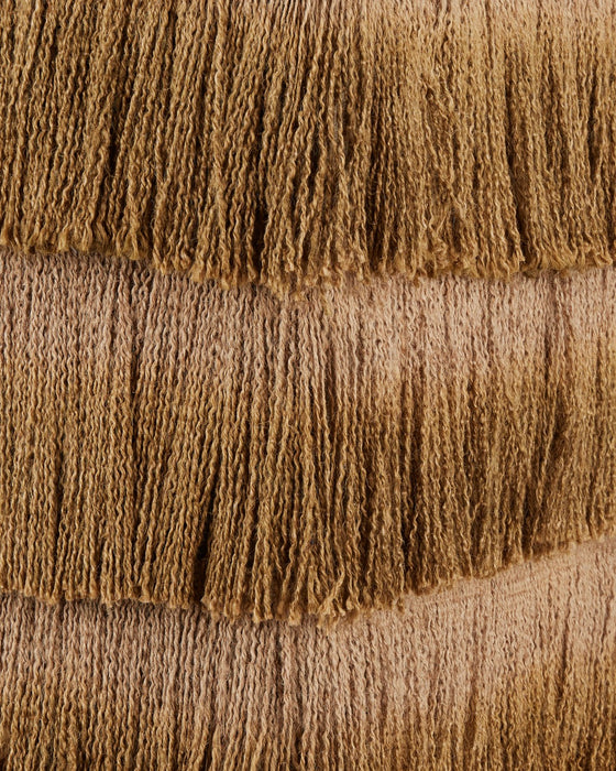 Currey and Company - 7000-1302 - Ottoman - Jute - Bronze / Beige
