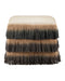 Currey and Company - 7000-1312 - Ottoman - Jute - Black / Beige