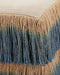 Currey and Company - 7000-1322 - Ottoman - Jute - Indigo / Beige