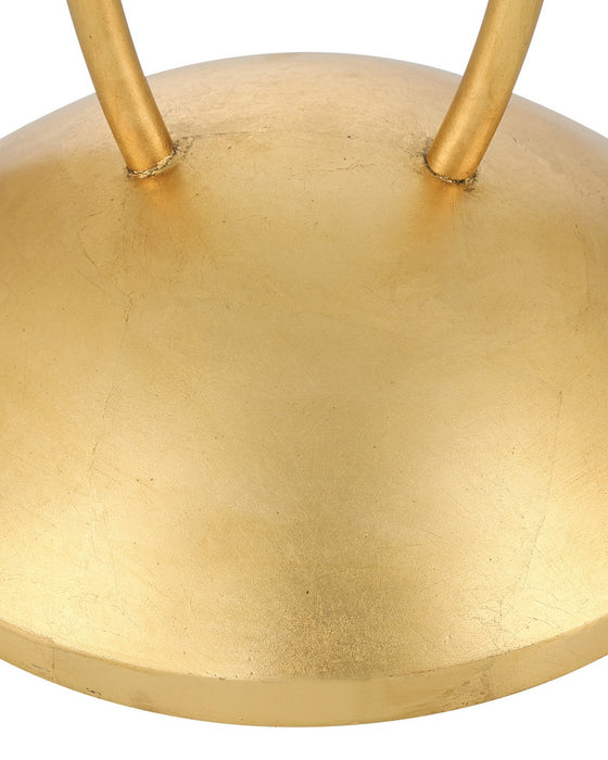 Currey and Company - 8000-0183 - LED Floor Lamp - Pas de Deux - Contemporary Gold Leaf