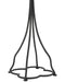 Currey and Company - 8000-0184 - One Light Floor Lamp - Felicity - Brushed Black