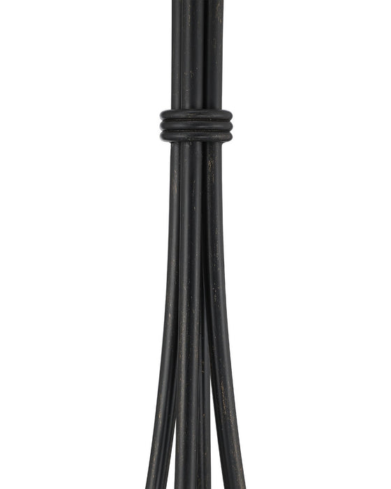 Currey and Company - 8000-0184 - One Light Floor Lamp - Felicity - Brushed Black