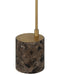 Currey and Company - 8000-0185 - LED Floor Lamp - Hanford - Polished Antique Brass / Brown