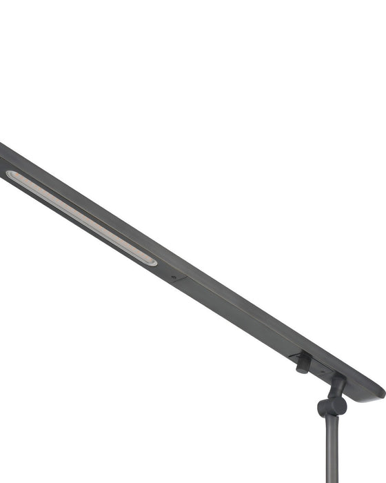 Currey and Company - 8000-0186 - LED Floor Lamp - Hanford - Oil Rubbed Bronze / Black