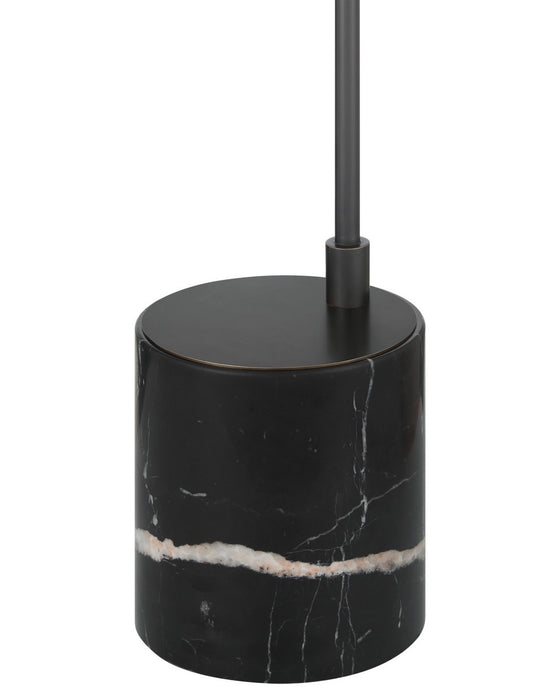 Currey and Company - 8000-0186 - LED Floor Lamp - Hanford - Oil Rubbed Bronze / Black