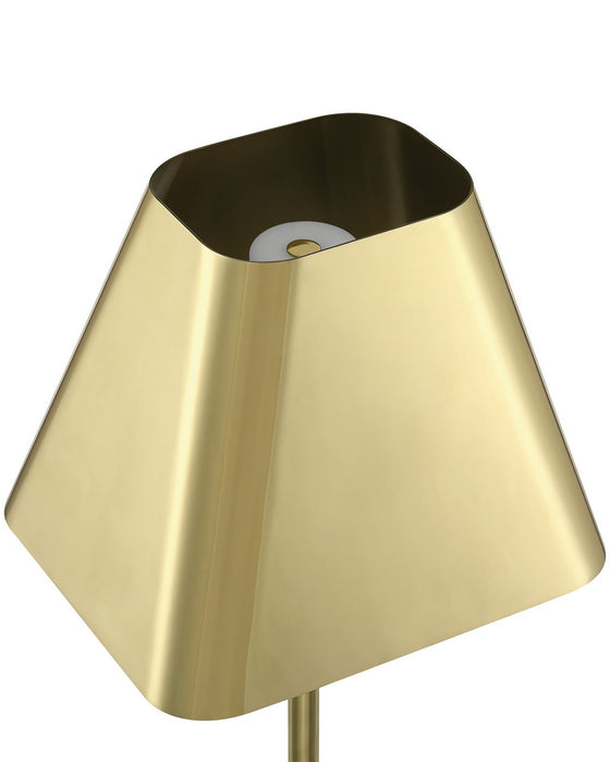 Currey and Company - 8700-0002 - One Light Floor Lamp - Gadabout - Polished Brass
