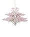 Currey and Company - 9000-1427 - 12 Light Chandelier - Fiorella - Pink / Contemporary Silver Leaf