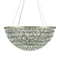 Currey and Company - 9000-1428 - Six Light Chandelier - Eau de Vie - Clear / Contemporary Silver Leaf / Contemporary Silver