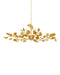 Currey and Company - 9000-1433 - Six Light Chandelier - Lunaria - Contemporary Gold Leaf