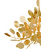 Currey and Company - 9000-1435 - Six Light Chandelier - Lunaria - Contemporary Gold Leaf