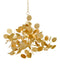 Currey and Company - 9000-1435 - Six Light Chandelier - Lunaria - Contemporary Gold Leaf
