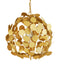 Currey and Company - 9000-1436 - One Light Chandelier - Lunaria - Contemporary Gold Leaf
