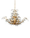 Currey and Company - 9000-1437 - Eight Light Chandelier - Odile - Black / Contemporary Gold Leaf / Contemporary Gold