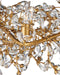 Currey and Company - 9000-1440 - 12 Light Chandelier - Crystal Bud - Clear / Brass