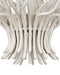 Currey and Company - 9000-1443 - Nine Light Chandelier - Seaward - White Coral