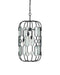 Currey and Company - 9000-1444 - Four Light Chandelier - Ettore - Clear / Blacksmith