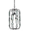 Currey and Company - 9000-1444 - Four Light Chandelier - Ettore - Clear / Blacksmith