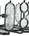 Currey and Company - 9000-1445 - Six Light Chandelier - Ettore - Clear / Blacksmith