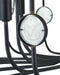 Currey and Company - 9000-1446 - 12 Light Chandelier - Ettore - Clear / Blacksmith