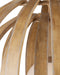 Currey and Company - 9000-1447 - One Light Chandelier - Dryad - Natural Ash / Frosted White