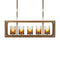 Currey and Company - 9000-1451 - Five Light Chandelier - Tenebroso - Smoke Gold / Gold Luster