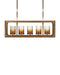 Currey and Company - 9000-1451 - Five Light Chandelier - Tenebroso - Smoke Gold / Gold Luster