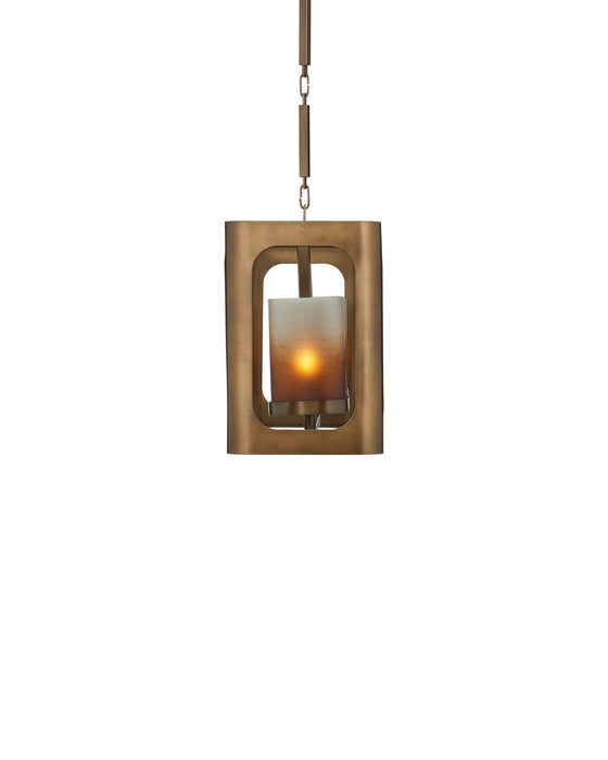 Currey and Company - 9000-1451 - Five Light Chandelier - Tenebroso - Smoke Gold / Gold Luster