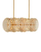 Currey and Company - 9000-1458 - Ten Light Chandelier - Whirlwind - Pale Yellow / Brass