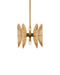 Currey and Company - 9000-1458 - Ten Light Chandelier - Whirlwind - Pale Yellow / Brass