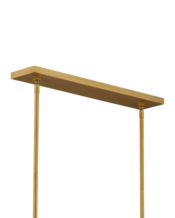 Currey and Company - 9000-1458 - Ten Light Chandelier - Whirlwind - Pale Yellow / Brass