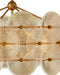 Currey and Company - 9000-1460 - Six Light Chandelier - Whirlwind - Pale Yellow / Brass