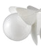 Currey and Company - 9000-1465 - Seven Light Chandelier - Effloresce - Gesso White / White