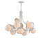 Currey and Company - 9000-1465 - Seven Light Chandelier - Effloresce - Gesso White / White