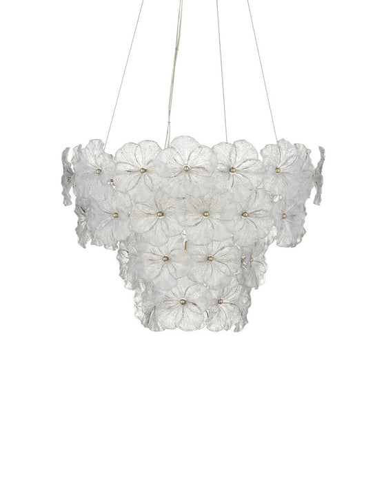 Currey and Company - 9000-1467 - Five Light Chandelier - Mallow - Clear / Champagne
