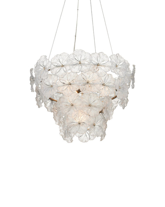 Currey and Company - 9000-1467 - Five Light Chandelier - Mallow - Clear / Champagne