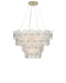 Currey and Company - 9000-1467 - Five Light Chandelier - Mallow - Clear / Champagne