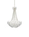 Currey and Company - 9000-1469 - Six Light Chandelier - Mallow - Clear / Champagne