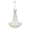 Currey and Company - 9000-1469 - Six Light Chandelier - Mallow - Clear / Champagne