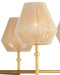 Currey and Company - 9000-1471 - LED Chandelier - Francie - Antique Gold Leaf / Natural